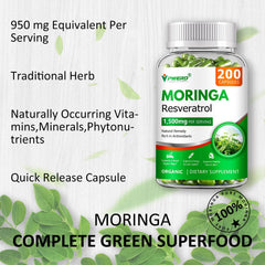 PWERD Moringa nutrient profile image for sustained energy