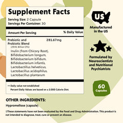 Inside view of Mood Biotics capsules for daily gut-brain balance.