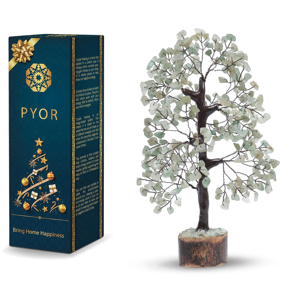 PYOR Green Jade Tree of Life decor highlighting serenity and harmony in living spaces