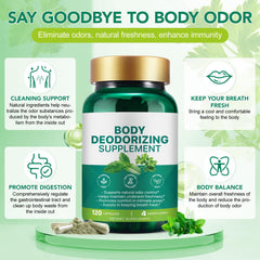 Chlorophyll extract highlight from QAJCCXM Body Magic for inner freshness.