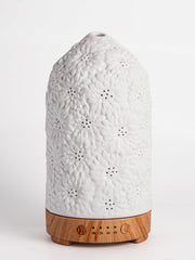 QCYBDGLOV Sunflower Diffuser ceramic body radiates subtle fragrance for cozy spaces.