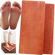 QEAHZ Sadhu Board front view for mindful foot and balance practice.
