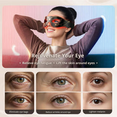 QFLQFL EY-20R blue mode image for soothing puffiness around eyes.