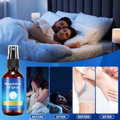 Qiaolimt Whole body Magnesium Spray suitable for shoulders neck back and massage routines