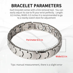 QIAOZILI adjustable-size tool included for precise at-home fitting.