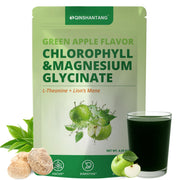 Qin Shan Tang magnesium glycinate chlorophyll powder tin for daily calm support