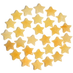 QINJIEJIE Citrine star pocket crystal for on-the-go energy balance.