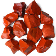 Piedras jaspe rojo crudo QINJIEJIE para decoración del hogar