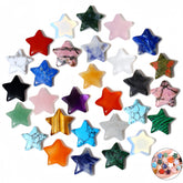 QINJIEJIE star crystal set pack with a color-varied collection for meditation and balance