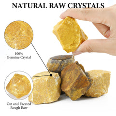 decorative stones for home décor or garden accents with sunny appeal.