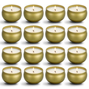 Qinxiang 16-pack travel tin candles offer versatile gifting and ambiance.