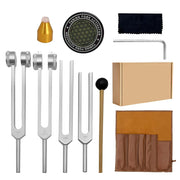 QITUO 128Hz tuning fork ready for meditation and mental focus.
