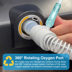 Qiyaz universal-fit adapter works with heated and non-heated tubes