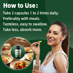 Qmiozzy bottle in hand shows easy daily intake.