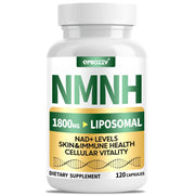 Qmiozzy NMNH bottle front view for daily cellular energy support.
