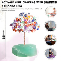 QOWMMYID amethyst leaf for crown chakra and meditation balance