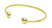 QRAY Gold Standard steel bracelet front view for durable everyday wear.