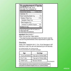 Quality Choice 62 servings per container highlighting long-lasting support.