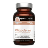 Quality of Life Oligoderm bottle front view signals premium skin support
