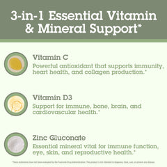 Quantum CDZ Immune packaging box with ingredient highlights