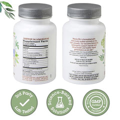 Quantum Macula 30+ softgels close-up highlighting lutein and zeaxanthin.