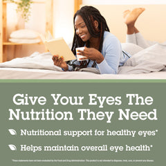 Quantum See Lutein+ ingredients with vitamins C and E shown