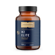 Quicksilver H2 Elite tablet dissolving in water to boost hydration and potential energy support.