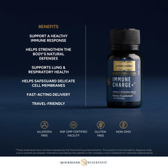 Portability of Immune Charge+ single-serve packs for daily use