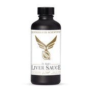 Quicksilver Liver Sauce bottle label with liposomal delivery for enhanced absorption