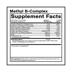 Quicksilver Scientific Methyl B Complex liquid dropper aids quick uptake through the mouth.