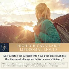 Quicksilver nanoemulsified cat's claw ingredient panel close-up emphasizing immune-supporting botanicals