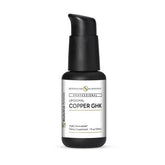 Quicksilver Scientific Oral Liposomal Copper GHK bottle highlighting rapid absorption.