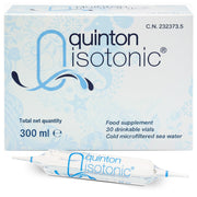 Quinton isotonic ampoules 30-vial pack for daily hydration and balance
