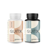 QuitK Recovery Complex packaging shows day and night bottles for a complete routine.