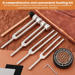 Quivorant 136.1Hz tuning fork ideal for meditation and energy flow