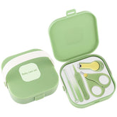 Qunlions life baby nail care set clippers-glass-file for precise tiny-nail grooming.