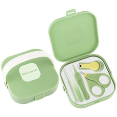 Qunlions life baby nail care set clippers-glass-file for precise tiny-nail grooming.