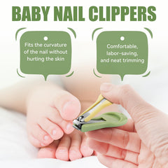 Qunlions life baby nail care set nose-cleaner-tweezers helps clean noses safely.