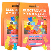 Quorinthiumax Electrolyte Gummies Blue Raspberry for quick hydration during workouts.