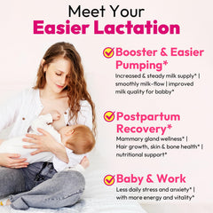 Quzair postpartum vitamins bottle highlights essential nutrients for recovery