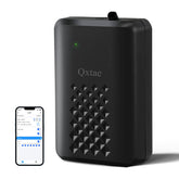 Qxtae waterless diffuser front view, sleek home fragrance device.
