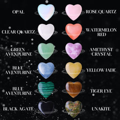 QYDCX heart crystal green aventurine adds gentle confidence for daily rituals.