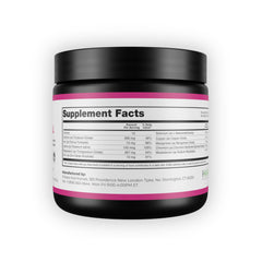 Barisentials strawberry lemonade drink in glass for daily mineral support.