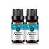 Rainbow Abby camphor oil bottle 2x10ml ready for diffusion and DIY blends.