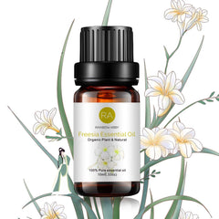 Rainbow Abby Freesia essential oil bottle ready for diffusion and aromatherapy