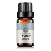 Rainbow Abby Jasmine Essential Oil bottle 10ml ready for diffusion and scent