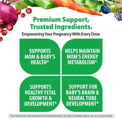 Rainbow Light Prenatal One+ bottle pour with smooth caplets ready to take.