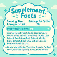 Raipult Ellora Raspberry flavor bottle view suggests a pleasant, alcohol-free tincture for daily use.
