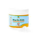 Raise Them Well Mag-Go Kids Magnesium Powder tub for gentle daily digestion support.