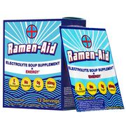 Ramen-Aid energy caffeine packet boosts focus during meals